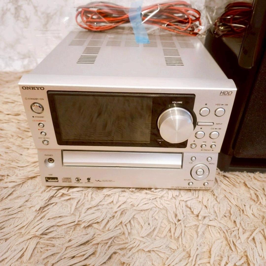 ONKYO BR-NX10A D-NX10 HDD内蔵 オーディオミニコンポ