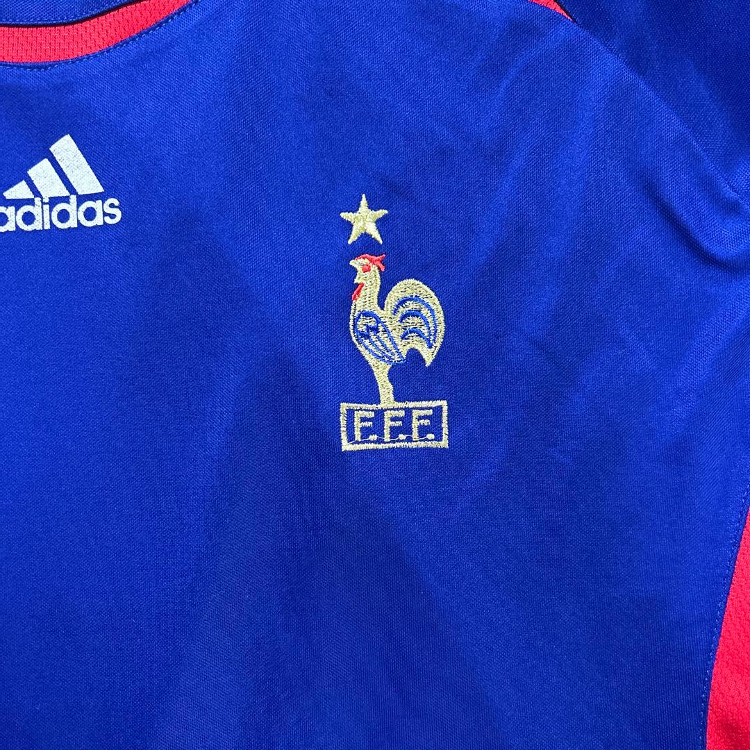 アディダス　フランス代表　サッカーユニフォーム アンリ選手　12番　長袖