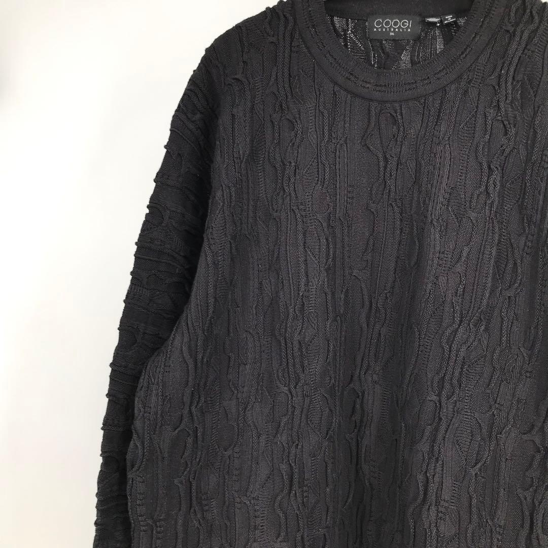 COOGI ニット 3XL ブラック 3D