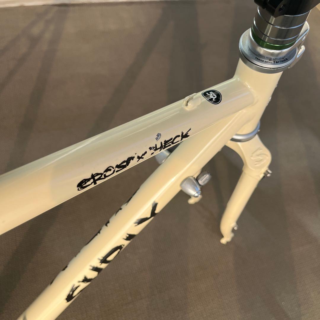Surly CROSSーCHECK フレーム サイズ52 白