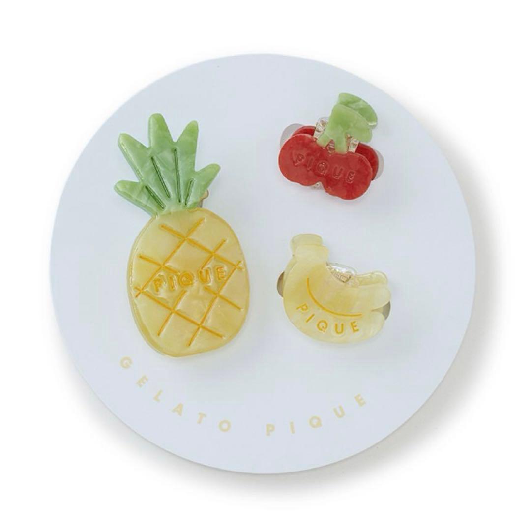 ジェラートピケ　フルーツアニマル