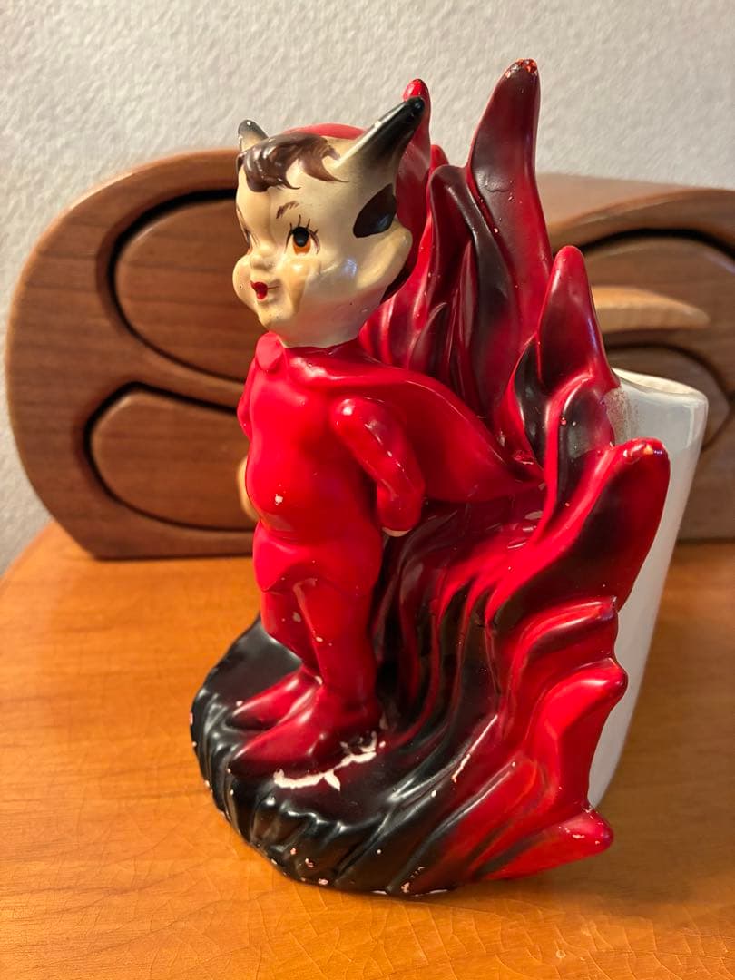 ビンテージ50s デビル　レッドデビル　KREIS 悪魔　ミッドセンチュリー