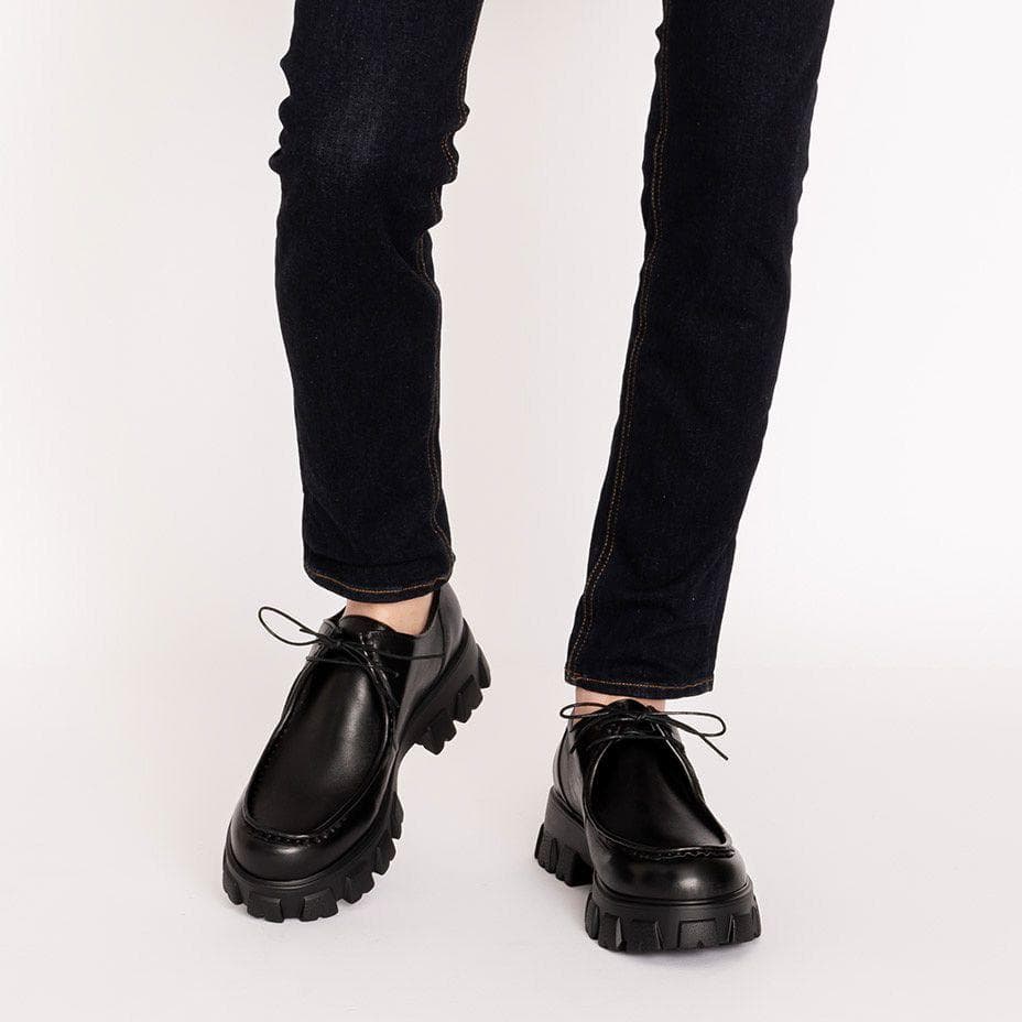 未使用級endevice エンデヴァイス モカシン ブラック 27 センチ