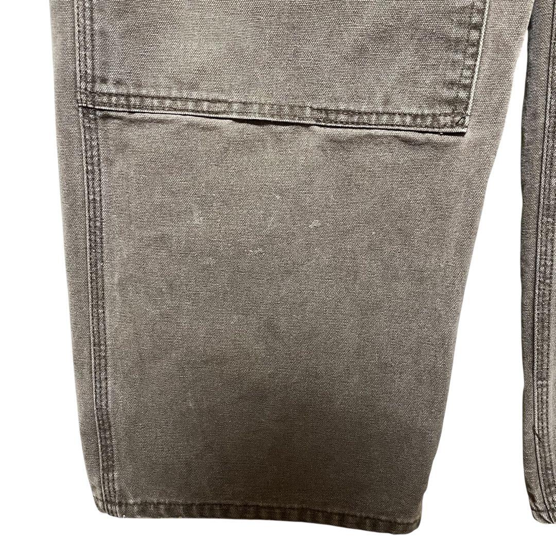 Carhartt カーハート 革ロゴ ダック ダブルニー オーバーオール