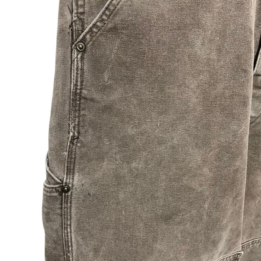 Carhartt カーハート 革ロゴ ダック ダブルニー オーバーオール