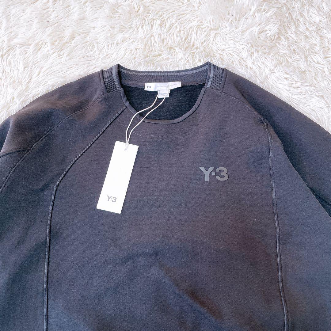 Y-3 ワイスリー スウェット　LOGO CREW SWEATSHIRT XL