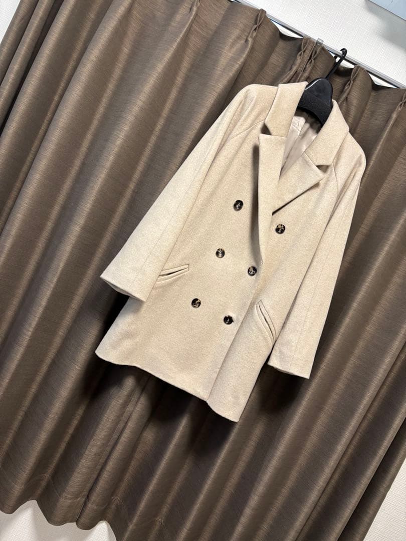極美品Deuxieme Classe Short Double コート ベージュ
