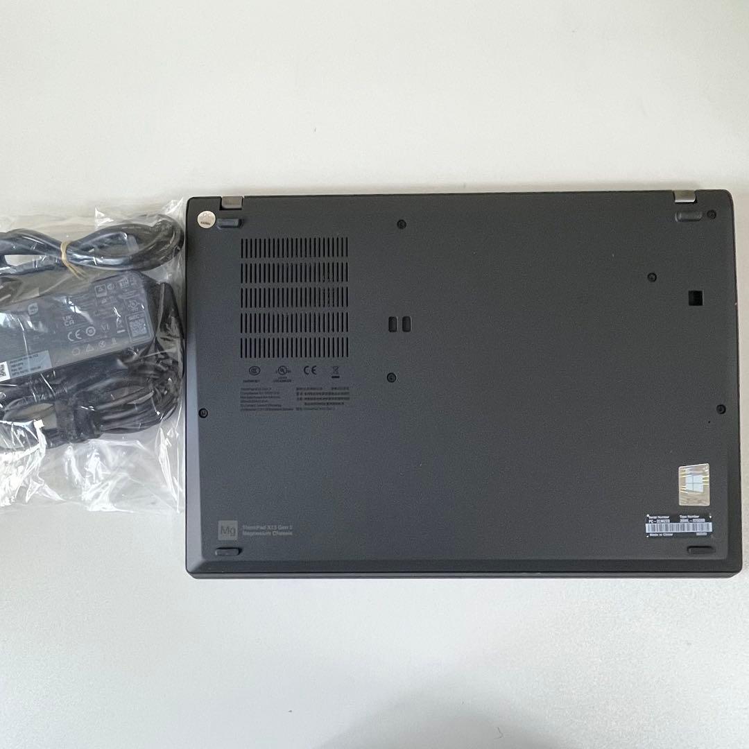 【超美品】ThinkPad X13 Gen2 16GB i7 2022年モデル