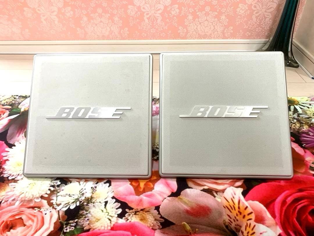 グッドデザイン賞❣️BOSE 111PYW スピーカー 2個セット ホワイト