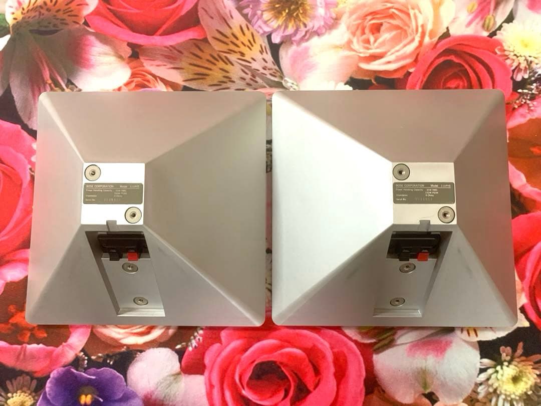 グッドデザイン賞❣️BOSE 111PYW スピーカー 2個セット ホワイト