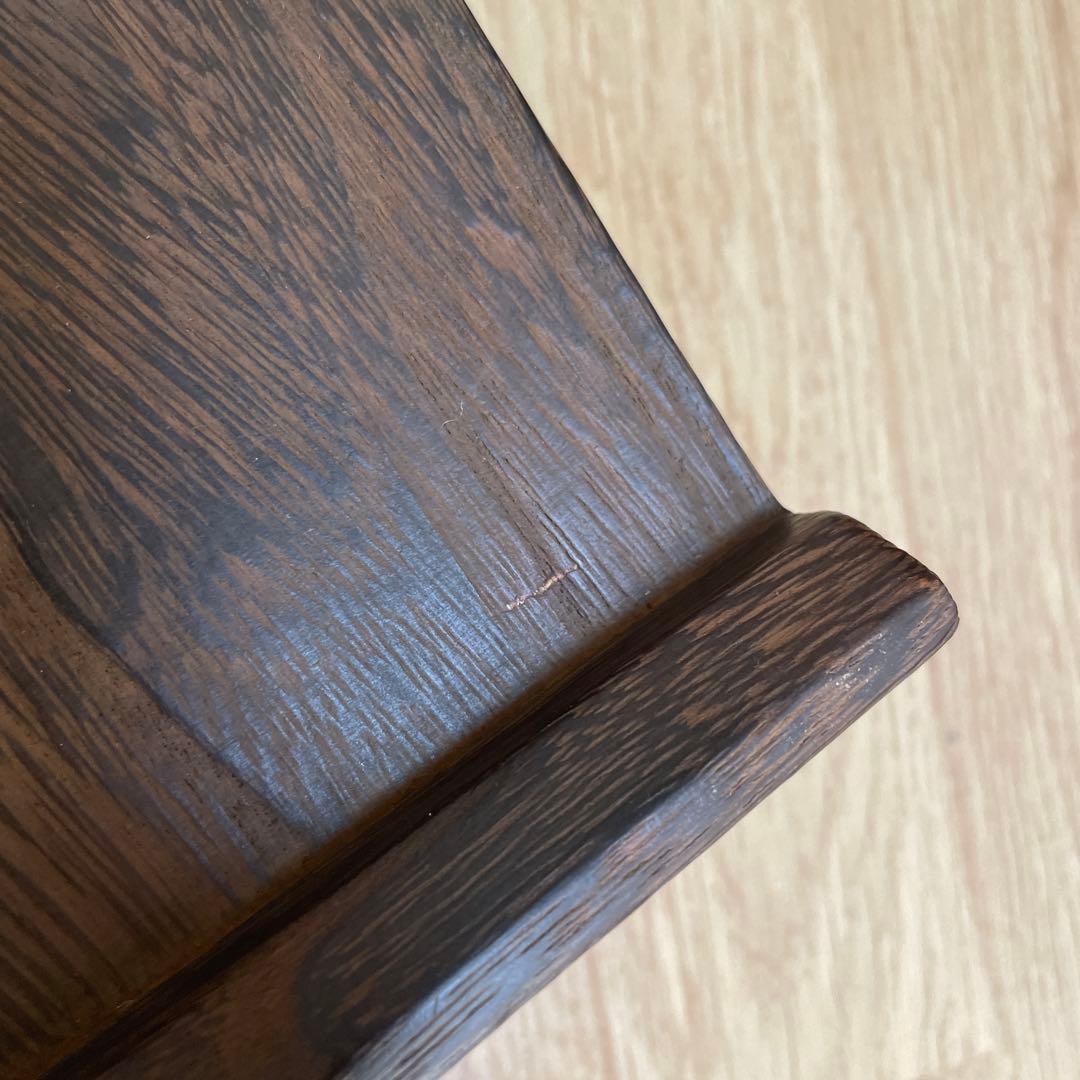 【未使用品】折りたたみ机　木製　総桐