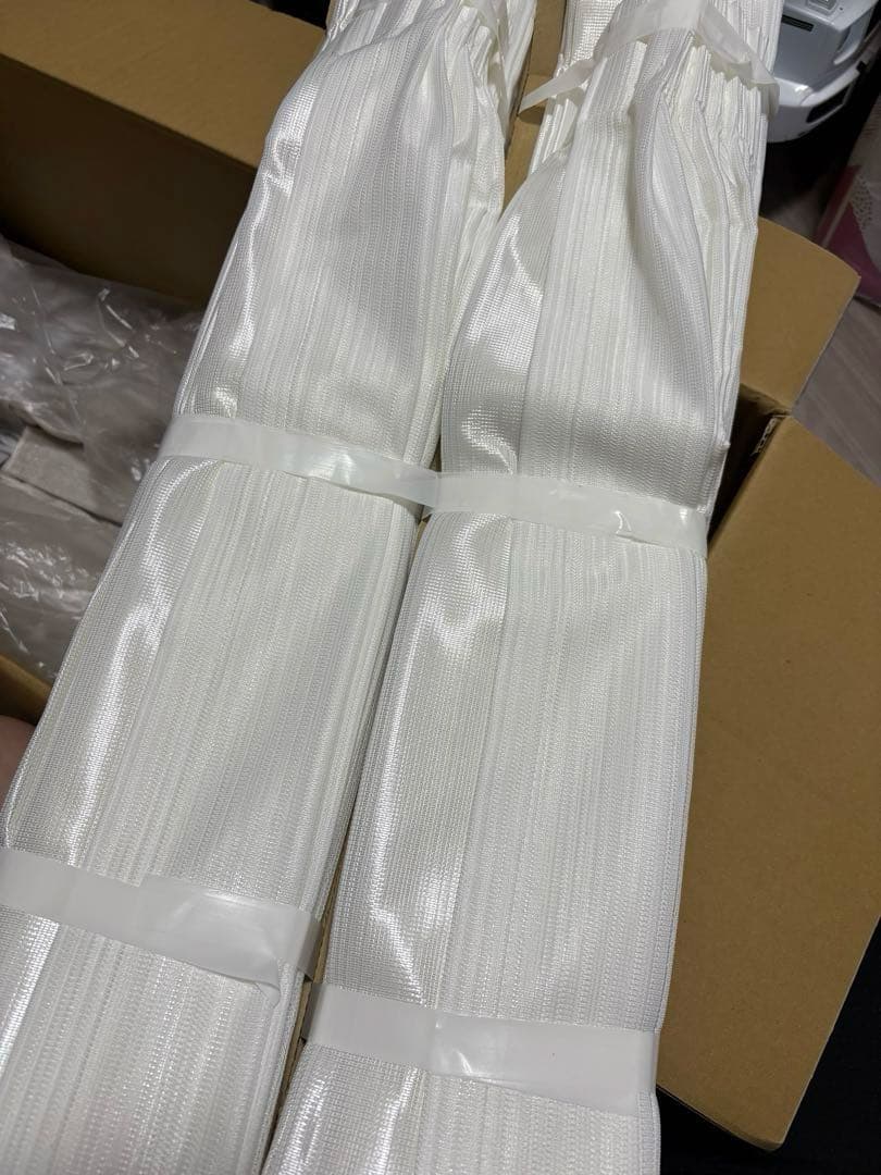 新品未使用　サンゲツ　ホワイト レースカーテン