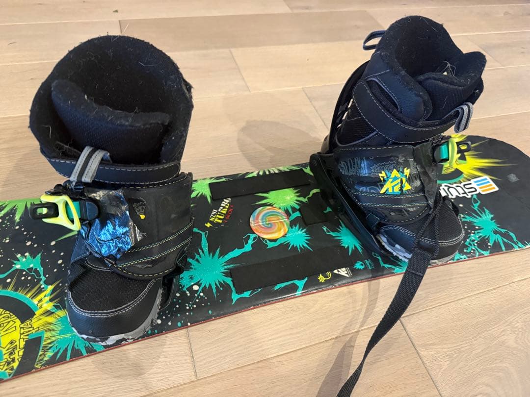 K2 スノーボード バインディング ブーツセット17.5cm 4-5歳児