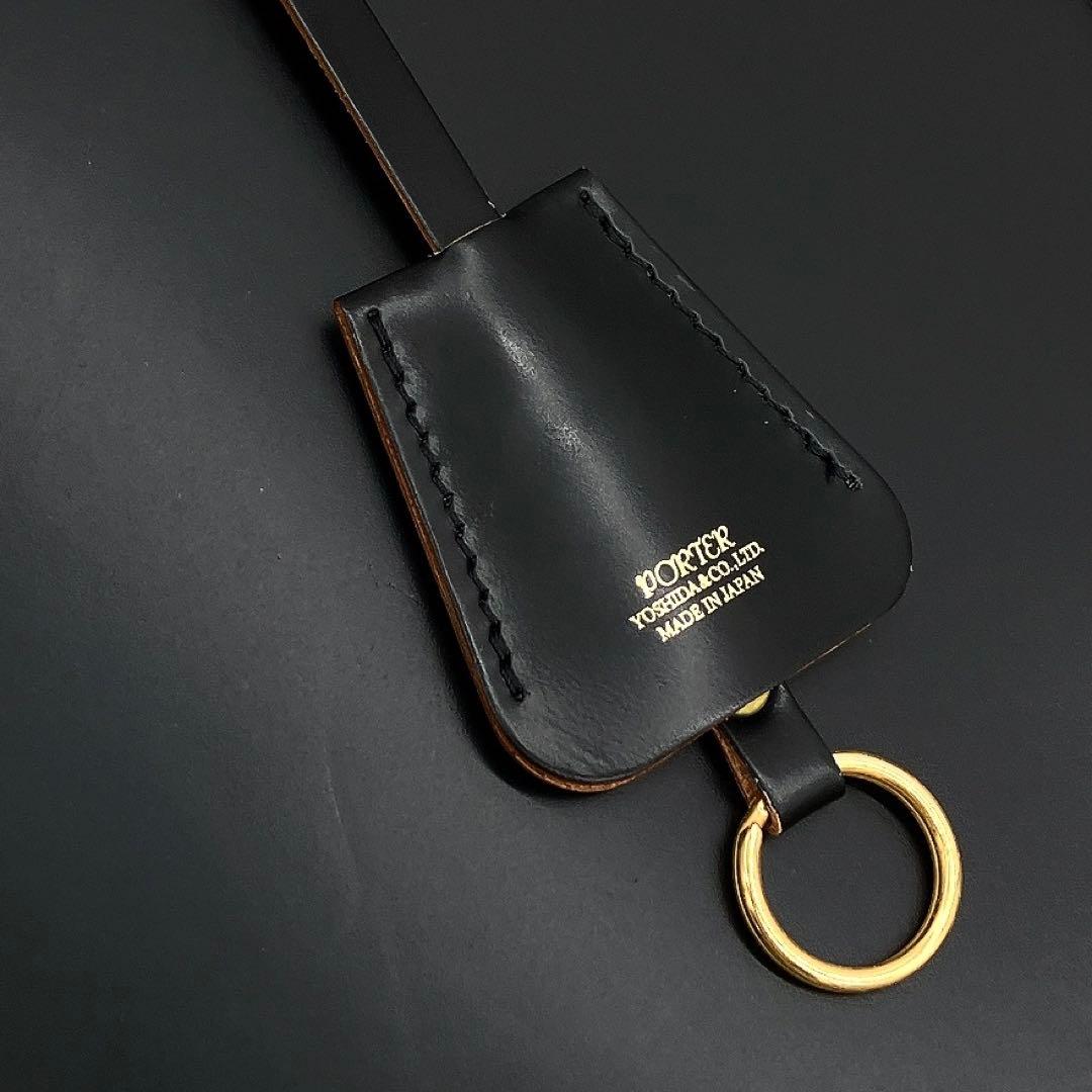 美品【PORTER】ビジネスバッグ　80周年記念モデル　レザー　ブラック