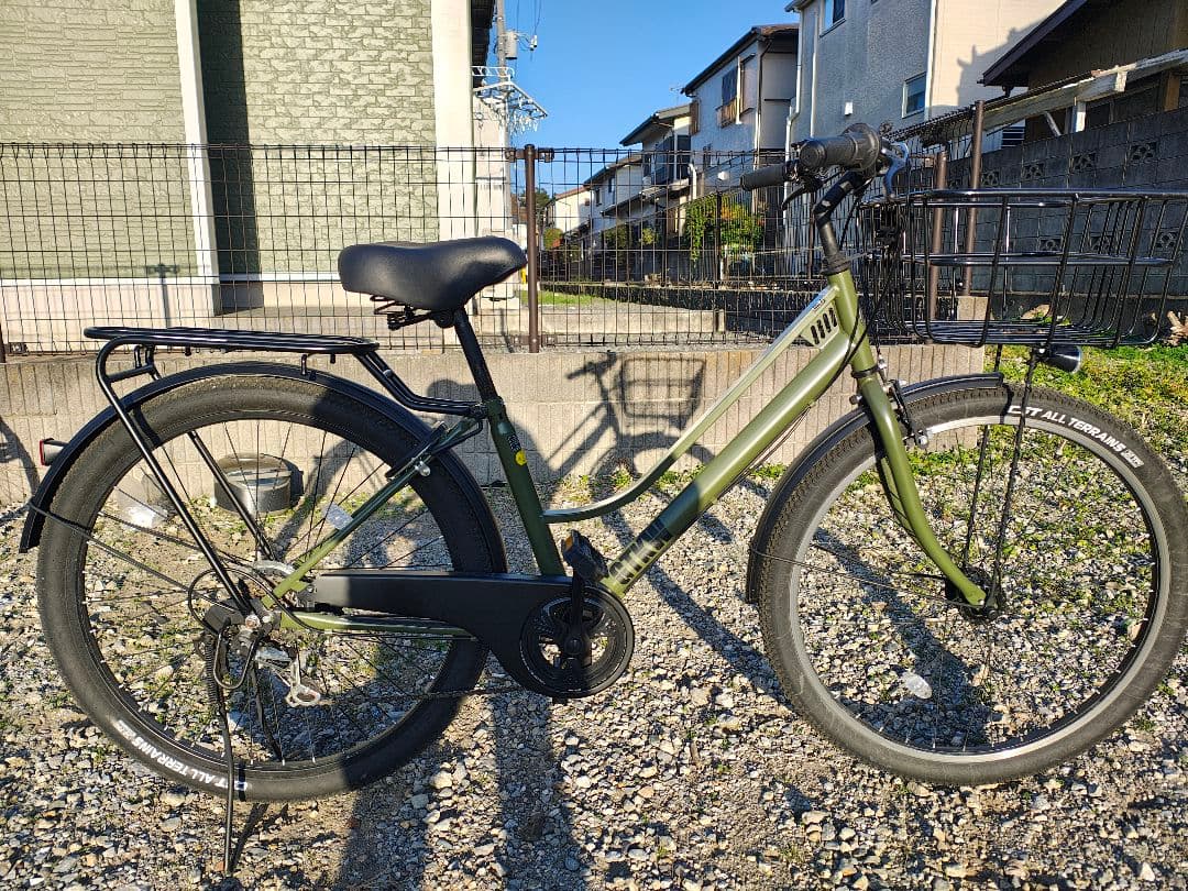 27インチのシティサイクルです。 購入してから約5ヶ月で