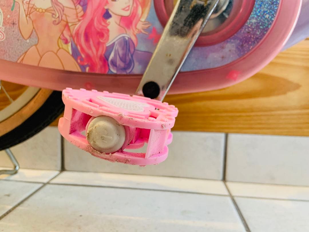 【引き取り限定】プリンセス　自転車　18インチ