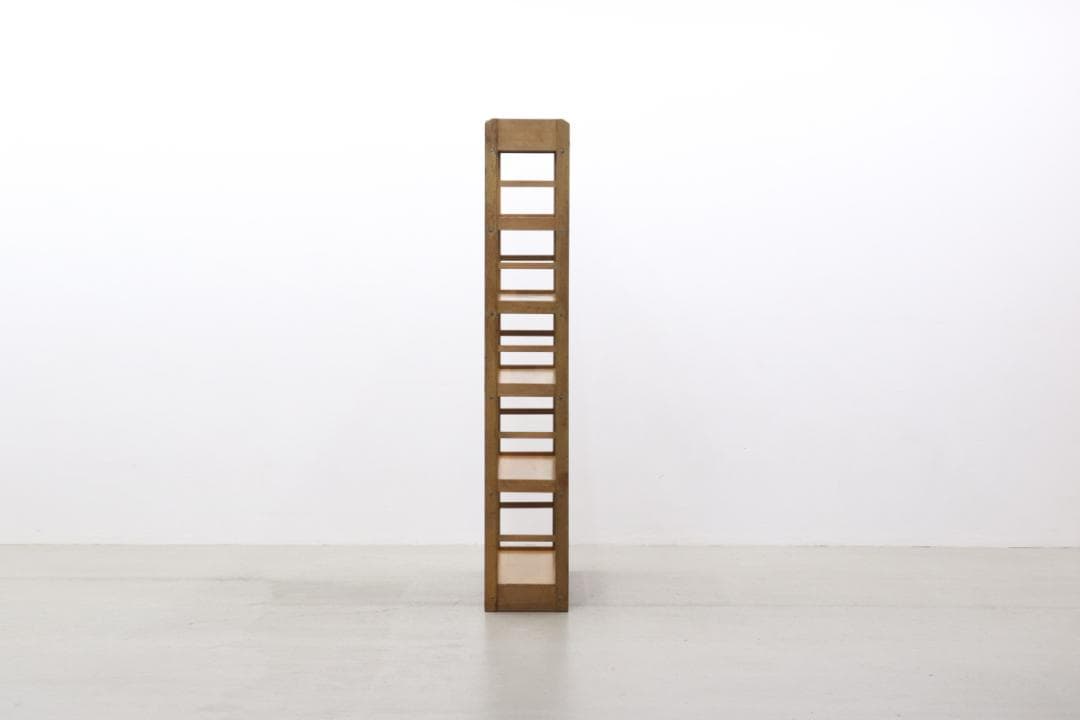 レトロ ラワン材 本棚 シェルフ 飾り棚 ラック 書庫 収納 ヴィンテ ージ