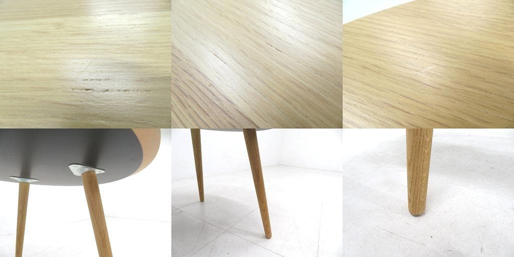 展示品　ボーコンセプト　オーク材　サイドテーブル　コーヒーテーブル　モダン