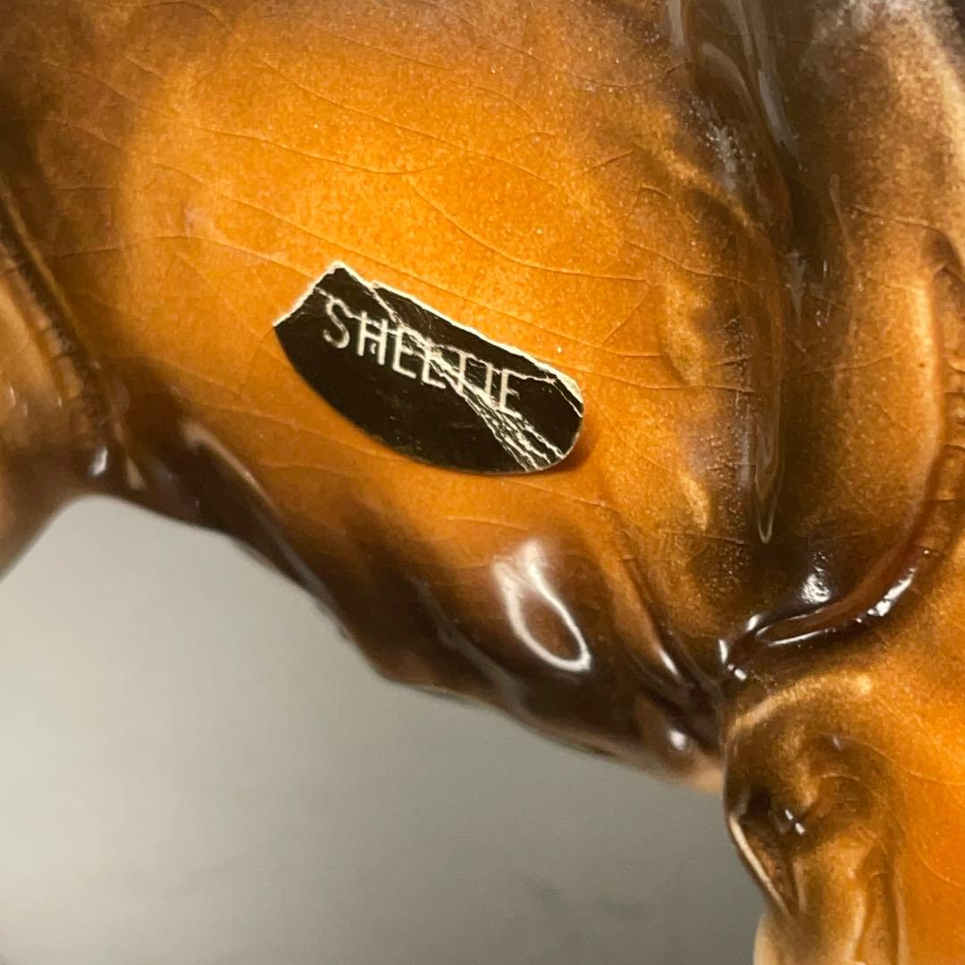 【美品・希少】加藤工芸 陶器製 犬の置物 4体セット KATO KOGEI