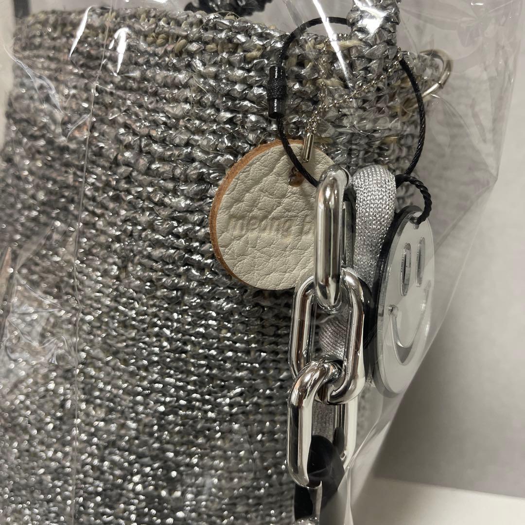 meong blue サイザルバッグ