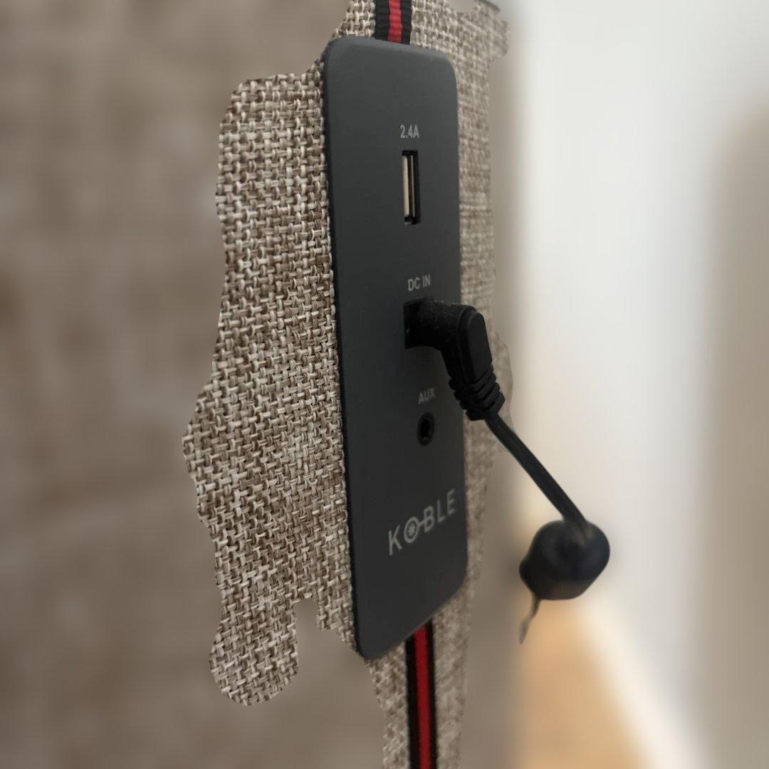 ZAIN スマートサイドテーブル　KB-ST004-002／ナチュラル