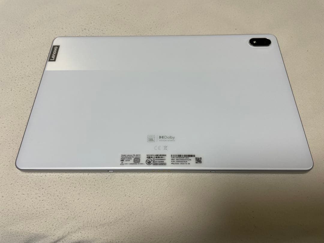 Lenovo Tab P11 5G LET01（ムーンホワイト）美品