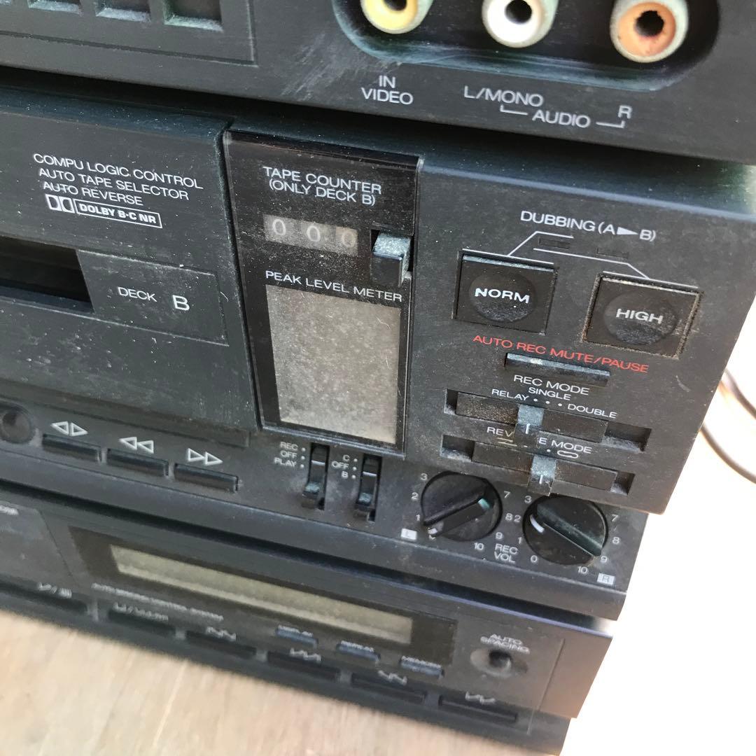 サンスイシステムコンポ900CD-Rジャンク品