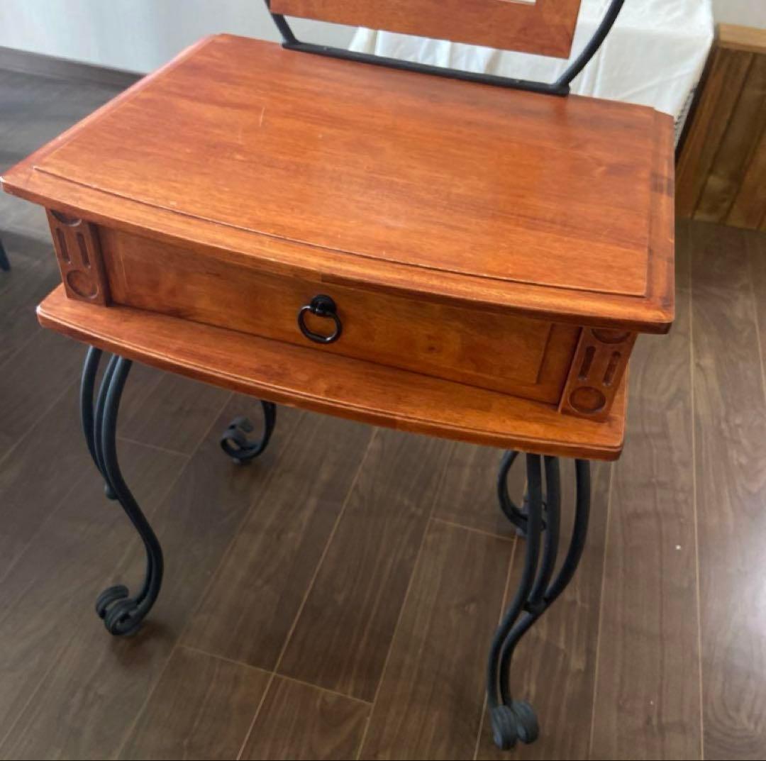 猫脚 ドレッサー アンティーク アイアン レトロ レア 送料込み