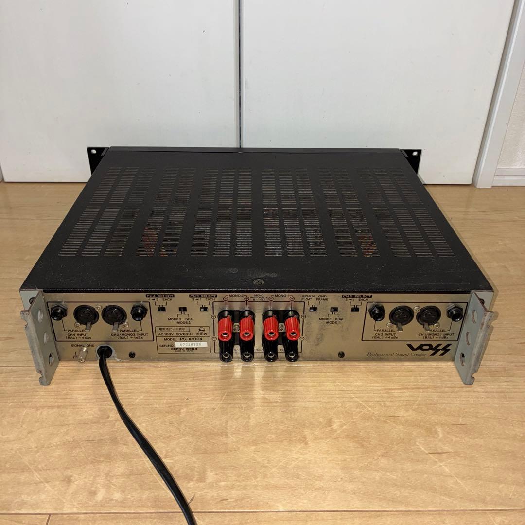 【動作品】ビクター　Voss ps-a1004 パワーアンプ