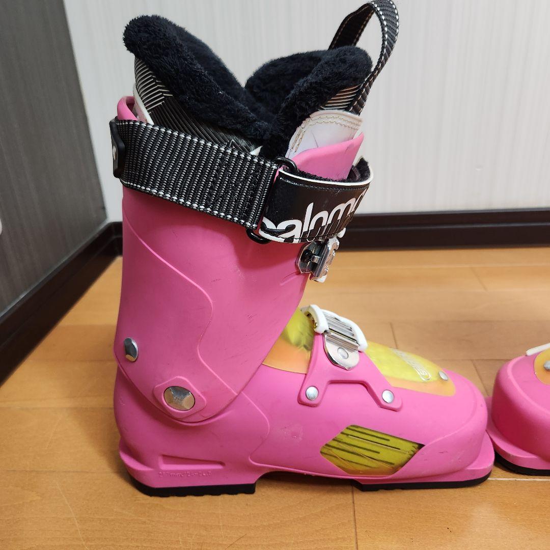 【希少】SALOMON スキーブーツ FOCUS 24.5cm ピンク