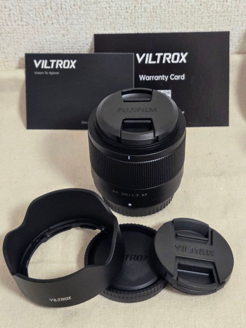 ★新品/最終セール★VILTROX25mm F1.7 富士フイルム Xマウント