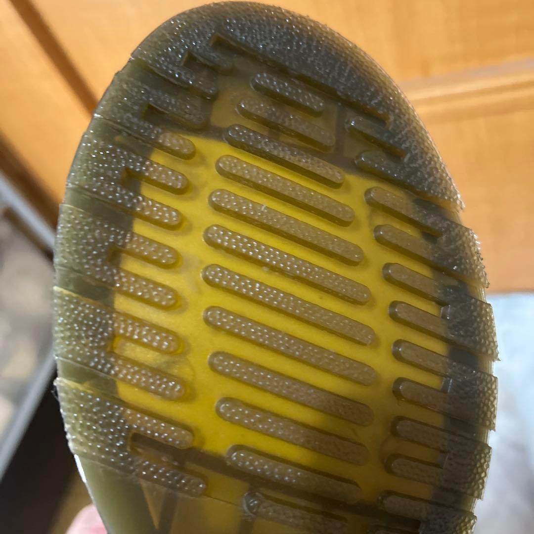 Dr.Martens ブラック レザー ハイカットブーツ UK4