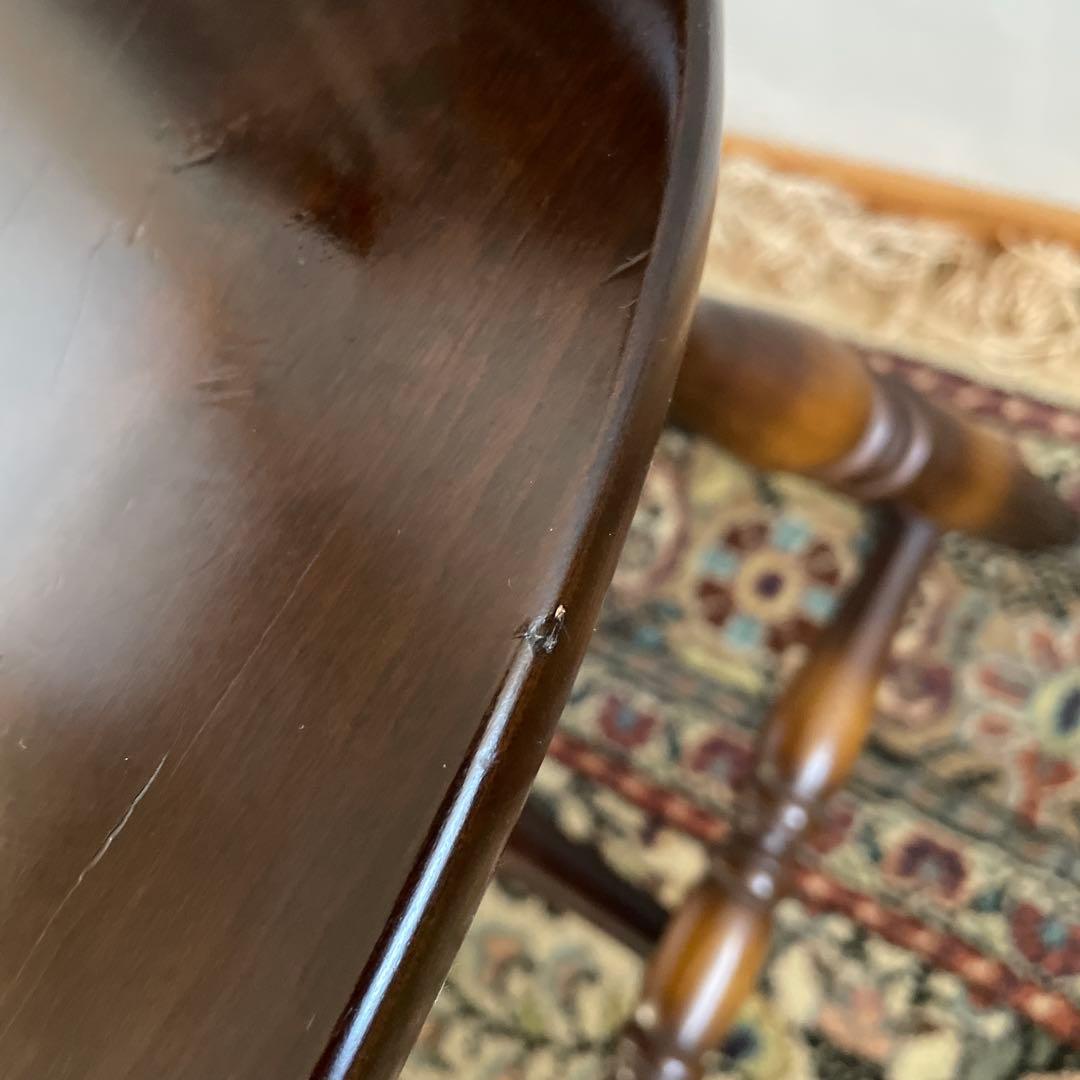 ④【美品】キツツキ 飛騨産業 ダイニングチェア　ウィンザーチェア　コムバック