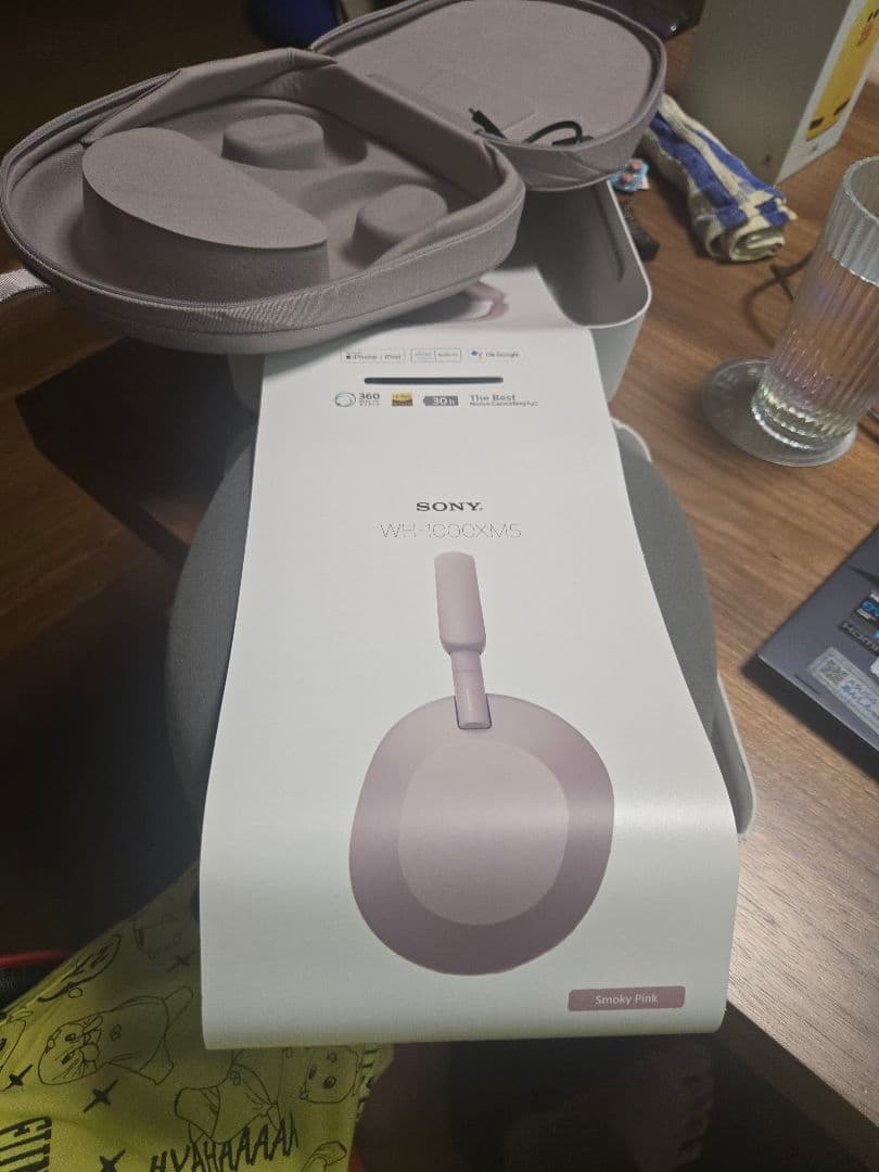 SONY WH-1000XM5 ワイヤレスヘッドホン ラベンダー美品オマケツキ