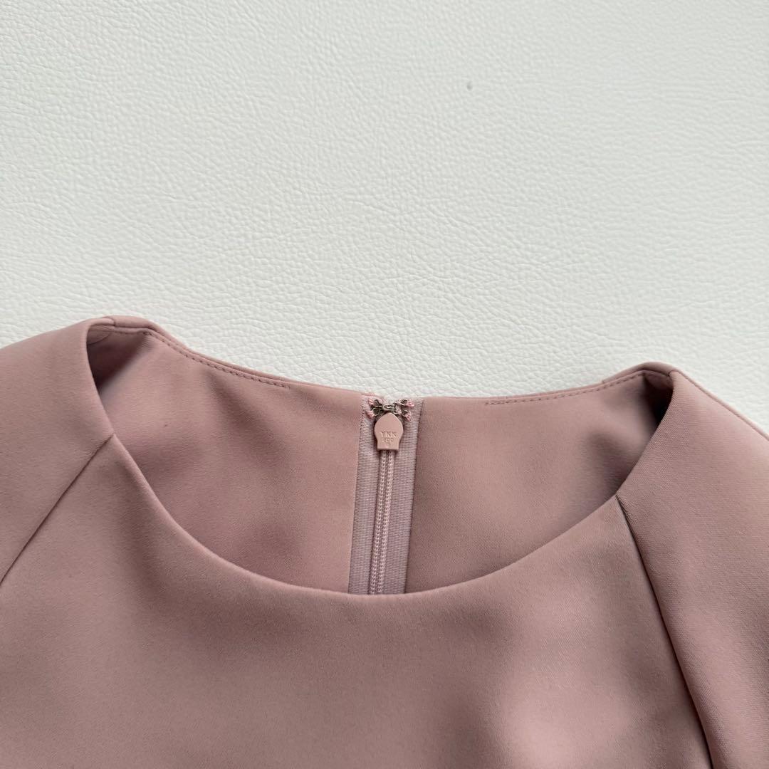 美品✨25SS✨3.5万✨アドーア　ダブルストレッチブラウス　立体ギャザー