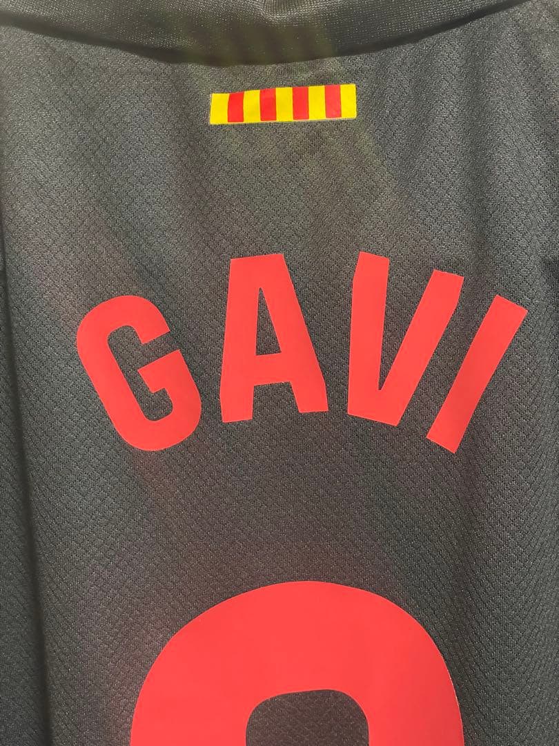 バルセロナ　選手支給品　24/25アウェイユニフォーム　ガビ