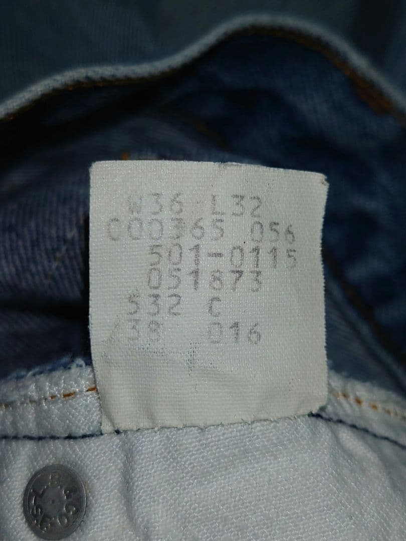 USA製 Levi's 501 W36 80s ストレート ジーンズ デニム