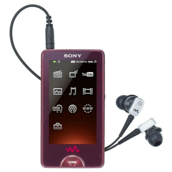 【SONY】NW-X1050 レッド 超高音質ポータブルオーディオプレーヤー