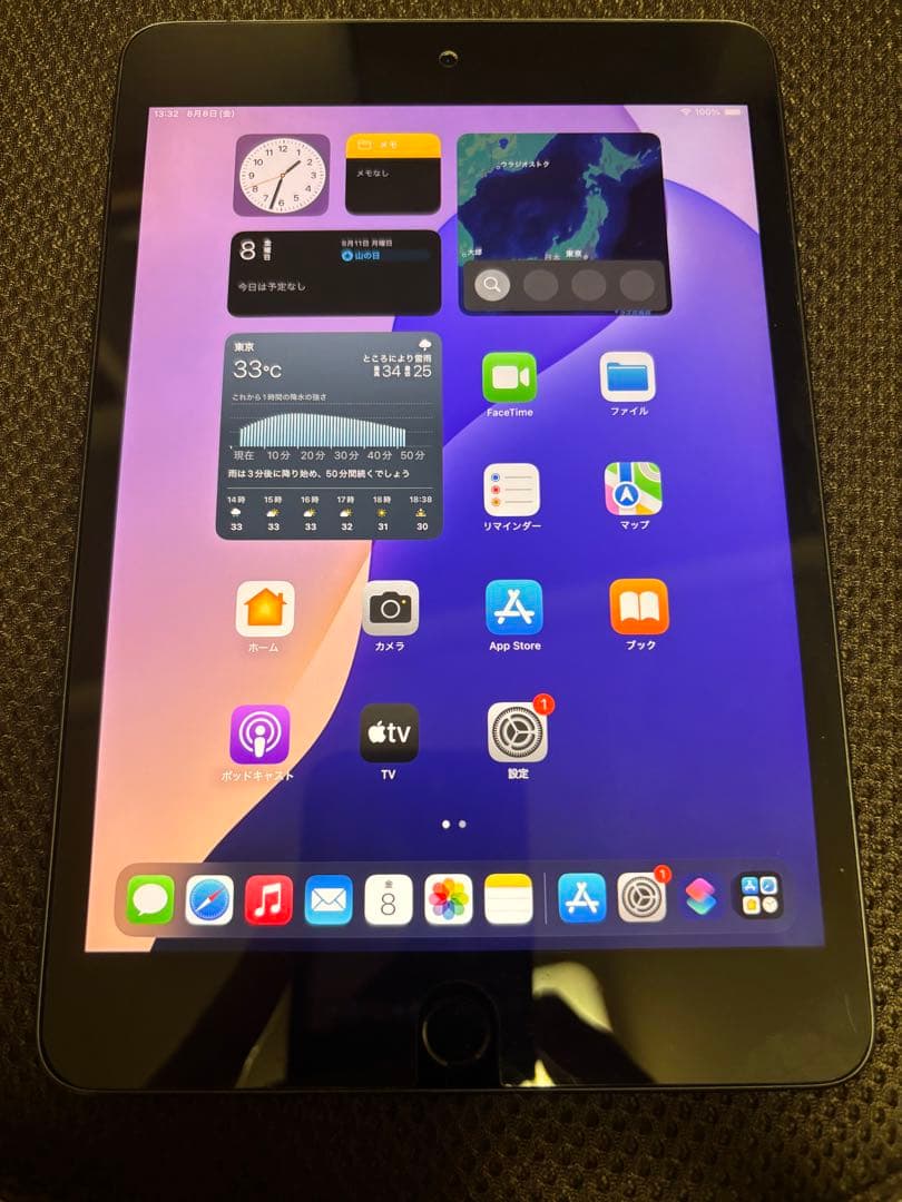 iPad mini 第5世代 64GB Wifi グレー