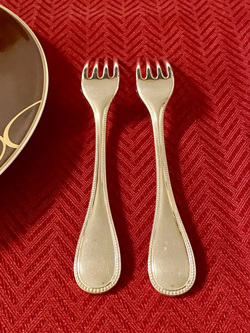 【専用商品】クリストフル パール スタンダードフォーク ペアセット