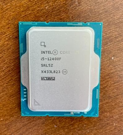 中古 インテル Core i5-12400F LGA1700 クーラー、保証書付
