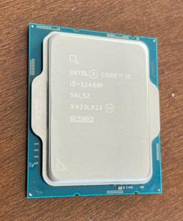 中古 インテル Core i5-12400F LGA1700 クーラー、保証書付