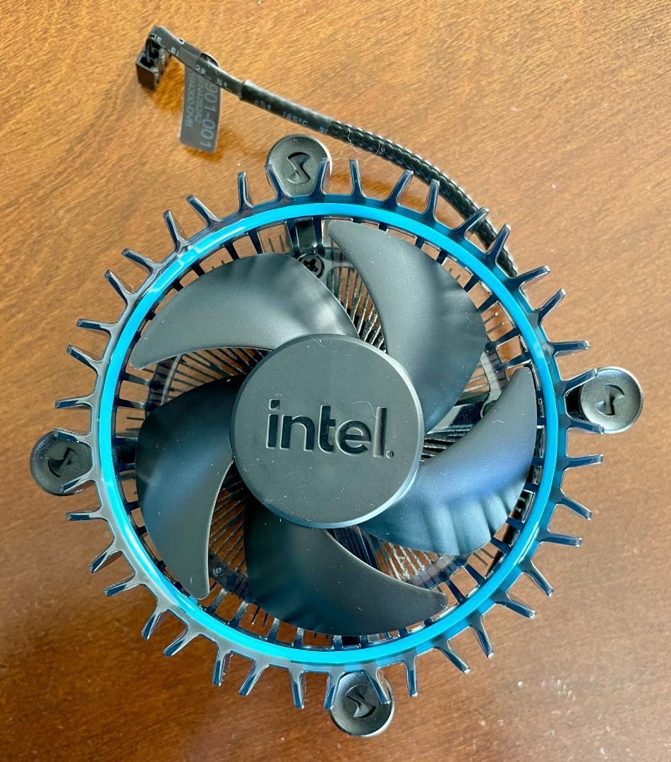 中古 インテル Core i5-12400F LGA1700 クーラー、保証書付