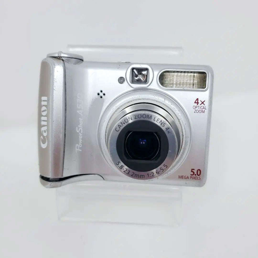 動作確認済 Canon キャノンPowerShot A530 電池稼働　カメラ