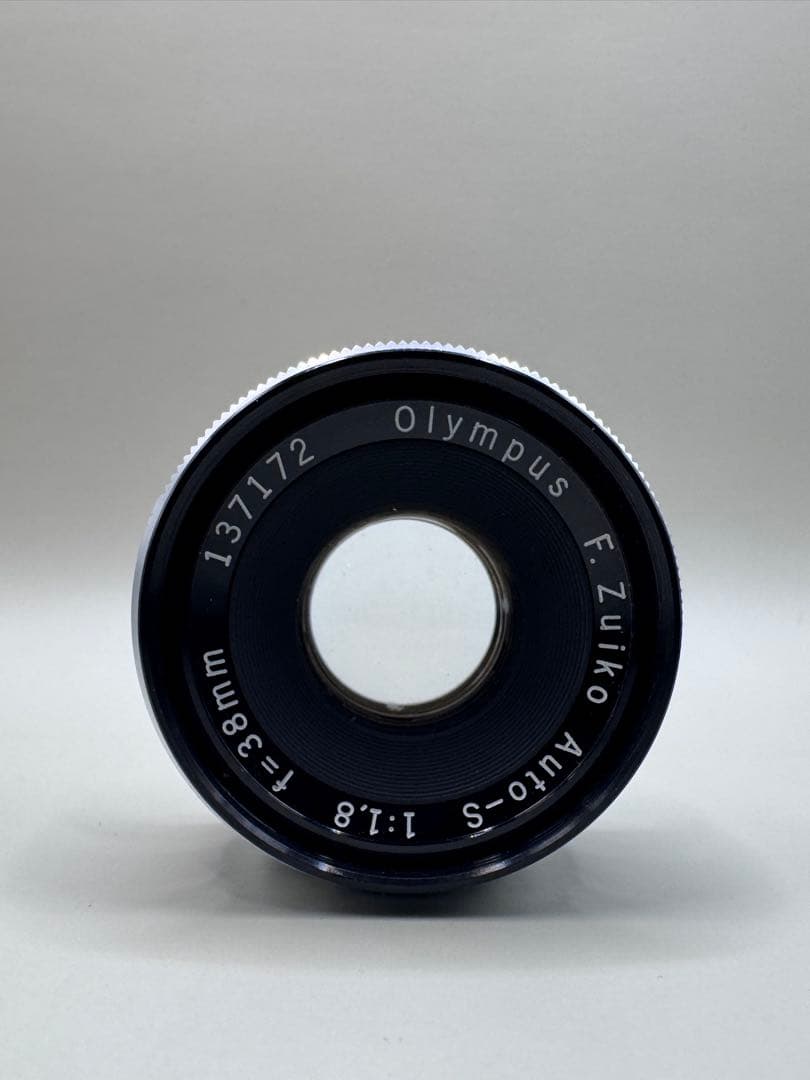 【美品】 OLYMPUS PEN-F 花文字 / F.Zuiko 38mm