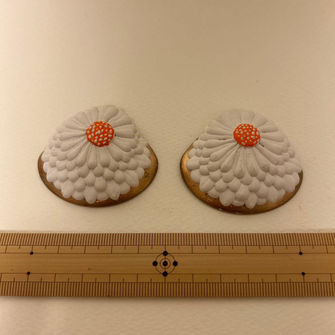 貝合わせ　貝合せ　雛道具　貝合わせ　置上げ　有職　菊　胡粉　雛人形