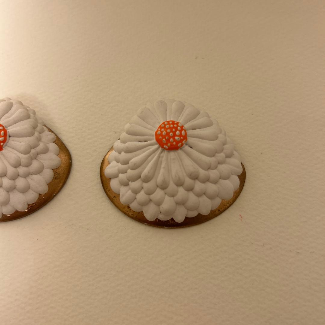 貝合わせ　貝合せ　雛道具　貝合わせ　置上げ　有職　菊　胡粉　雛人形