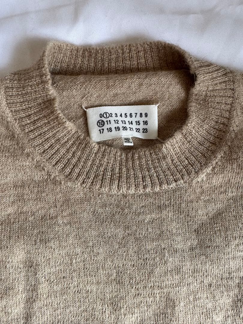 メゾンマルジェラ　2022aw オーバーサイズアルパカウールニット