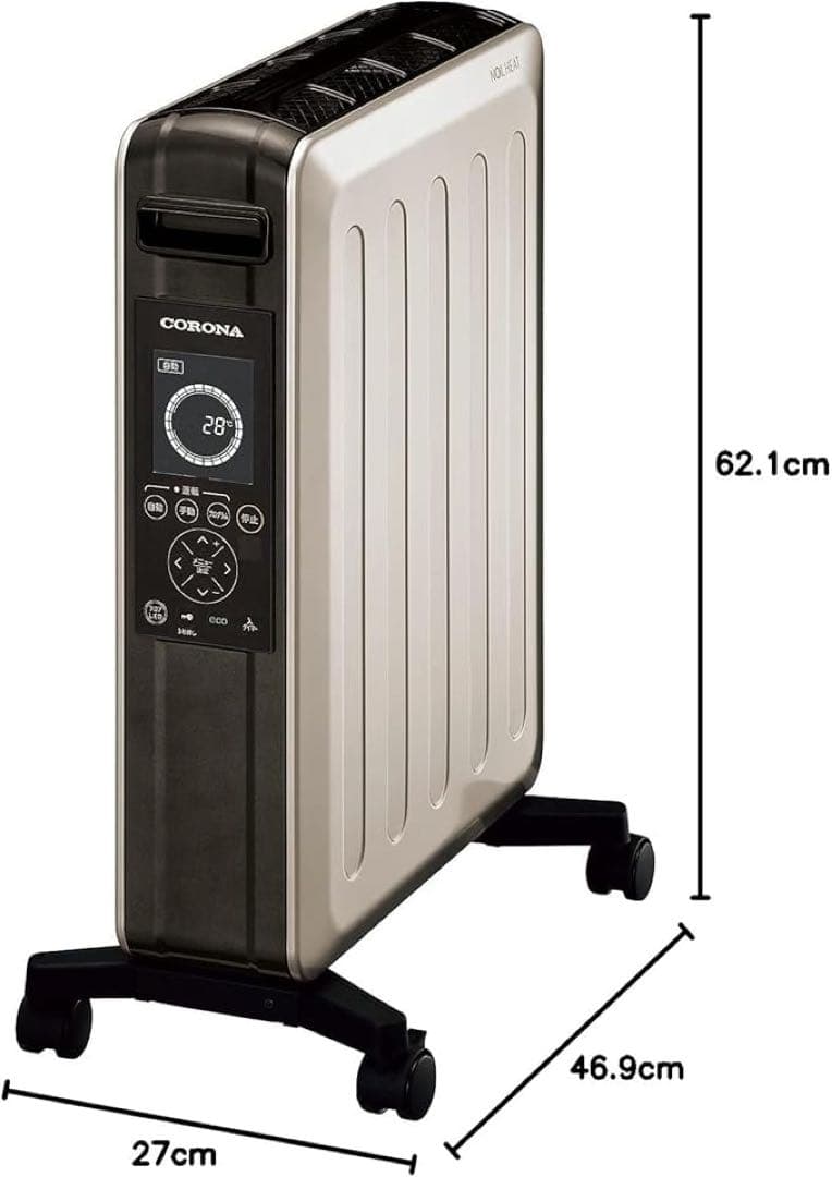 CORONA オイルヒーター DHS-1522 1500W 説明書無し