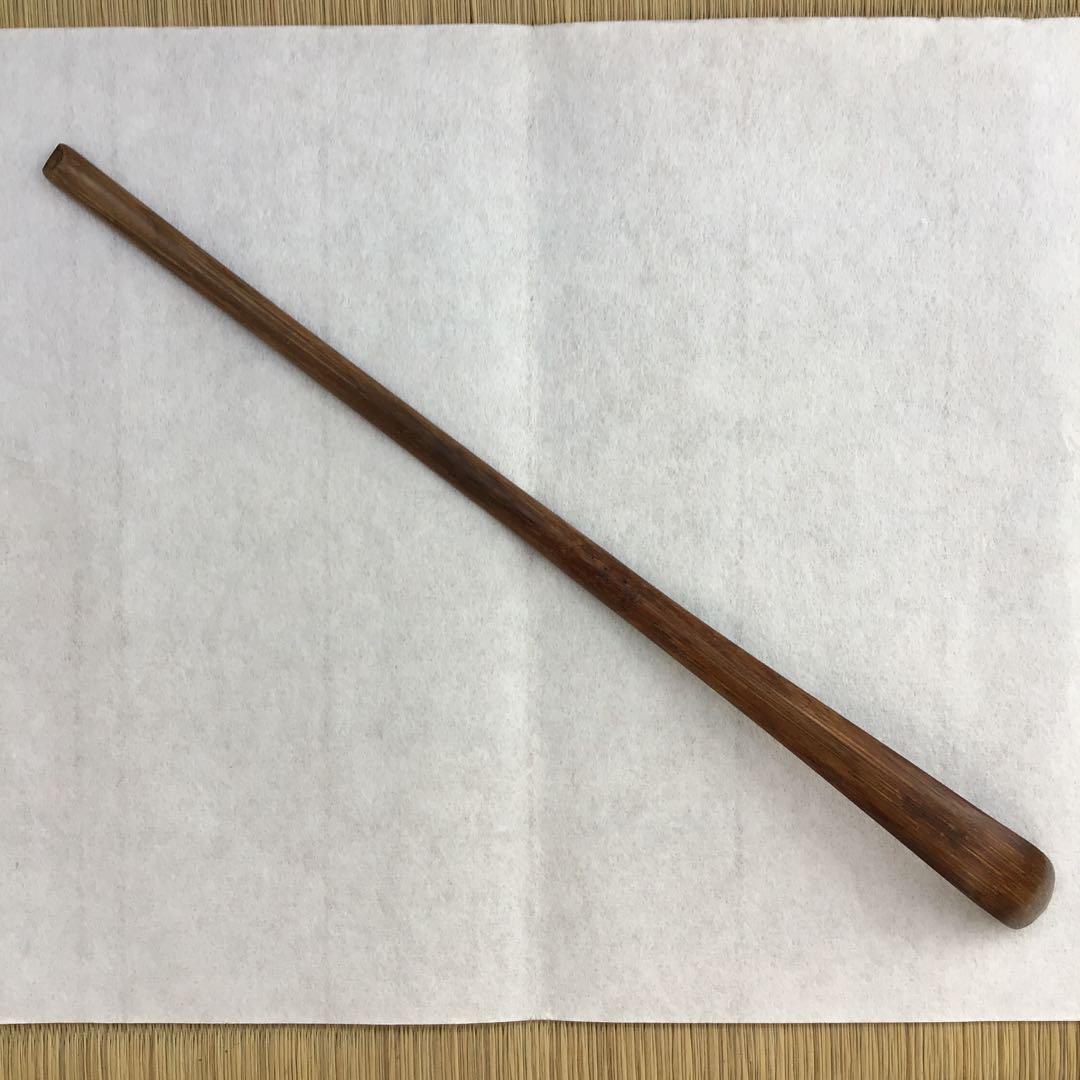 茶道具　阿波国丈六寺厨部古竹茶杓　志野屋久兵衛作　竹箱　共箱　紙箱　S655CS